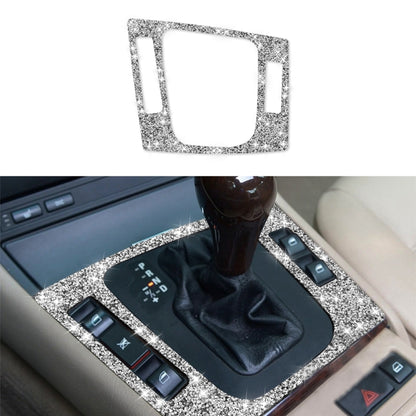 For BMW Series 3 E46 1998-2005 Car Center Control Panel Diamond Decoration Sticker, Left Drive by buy2fix