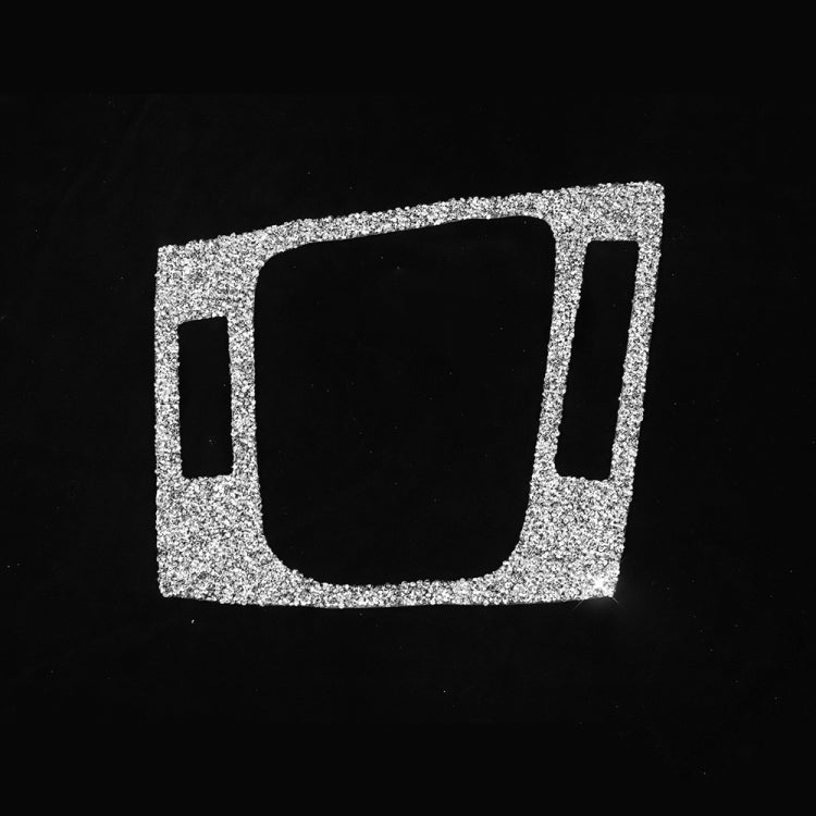 For BMW Series 3 E46 1998-2005 Car Center Control Panel Diamond Decoration Sticker, Right Drive by buy2fix