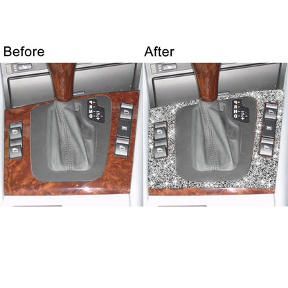 For BMW Series 3 E46 1998-2005 Car Center Control Panel Diamond Decoration Sticker, Right Drive by buy2fix