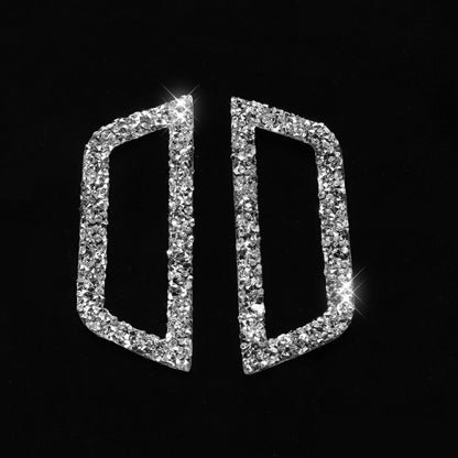 For BMW Series 3 E46 1998-2005 Car Rear Seat Roof Air Outlet Diamond Decoration Sticker, Left and Right Drive by buy2fix