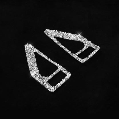 For BMW Series 3 E46 1998-2005 Car Rear Seat Reading Light Diamond Decoration Sticker, Left and Right Drive by buy2fix