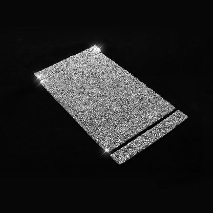 For BMW Series 3 E46 1998-2005 Car Rear Seat Air Outlet Panel Diamond Decoration Sticker, Left and Right Drive by buy2fix