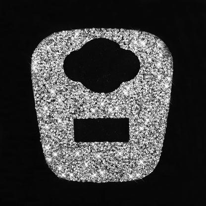 For BMW Mini Cooper F56 Car F Chassis Cigarette Lighter Cover Diamond Decoration Sticker by buy2fix