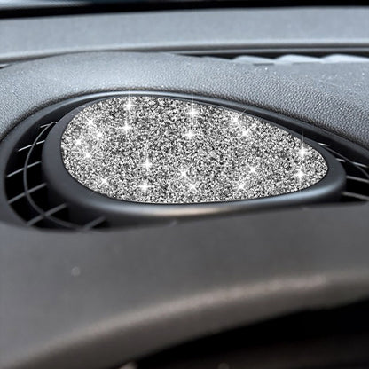 For BMW Mini Cooper JCW One F56 Car F Chassis Dashboard Diamond Decoration Sticker by buy2fix