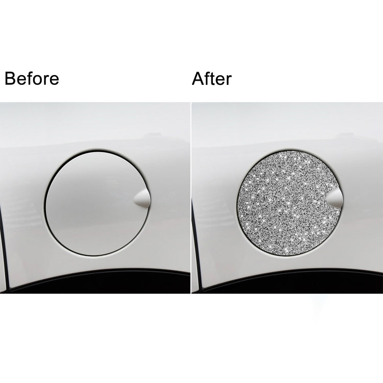 For BMW Mini Car Fuel Tank Cap Diamond Decoration Sticker by buy2fix