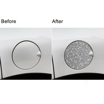 For BMW Mini Car Fuel Tank Cap Diamond Decoration Sticker by buy2fix