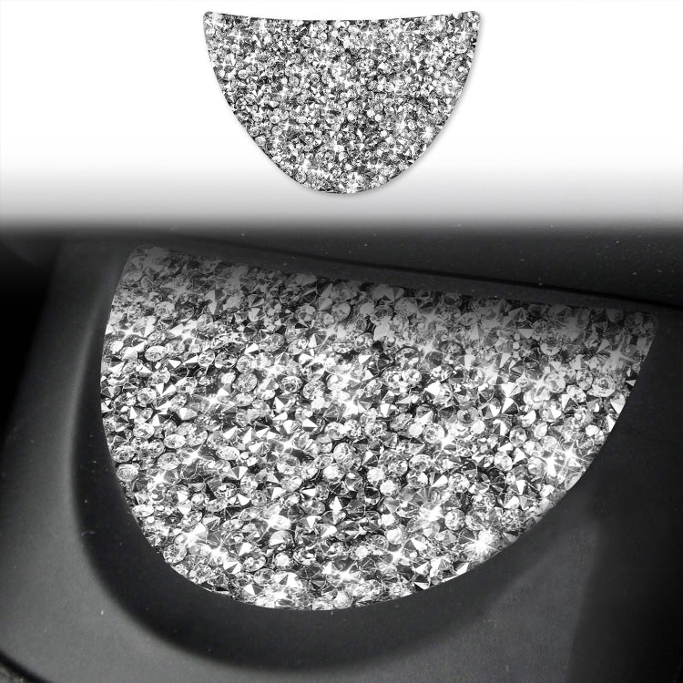 For BMW Mini Cooper R53 Car Steering Wheel Diamond Decoration Sticker by buy2fix