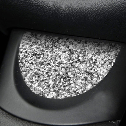 For BMW Mini Cooper R53 Car Steering Wheel Diamond Decoration Sticker by buy2fix