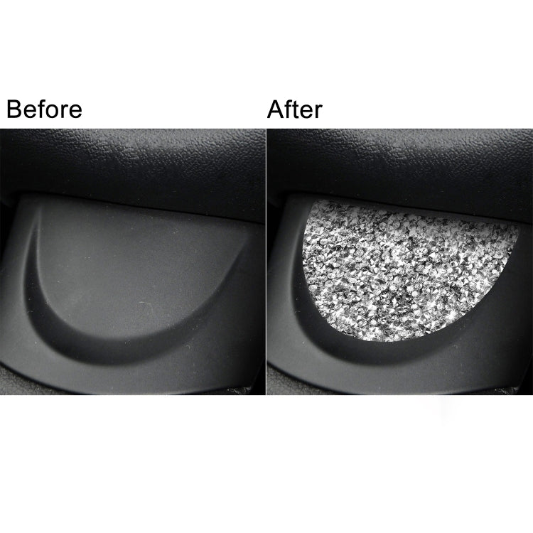 For BMW Mini Cooper R53 Car Steering Wheel Diamond Decoration Sticker by buy2fix