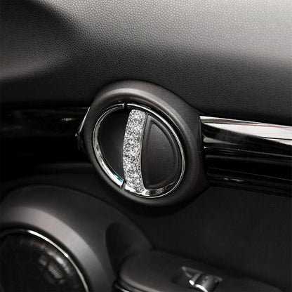 For BMW Mini Cooper Clubman Countryman F55 4pcs Car F Chassis Door Handle Diamond Decoration Sticker by buy2fix