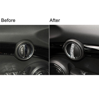 For BMW Mini Cooper Clubman Countryman F55 4pcs Car F Chassis Door Handle Diamond Decoration Sticker by buy2fix