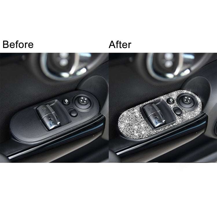 For BMW Mini F56 Car Lifting Panel Diamond Decoration Sticker by buy2fix