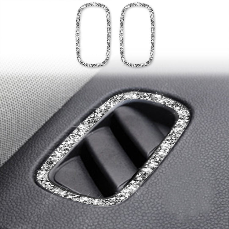 For BMW Mini F60 Car Air Outlet Frame Diamond Decoration Sticker by buy2fix