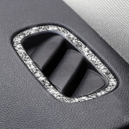 For BMW Mini F60 Car Air Outlet Frame Diamond Decoration Sticker by buy2fix