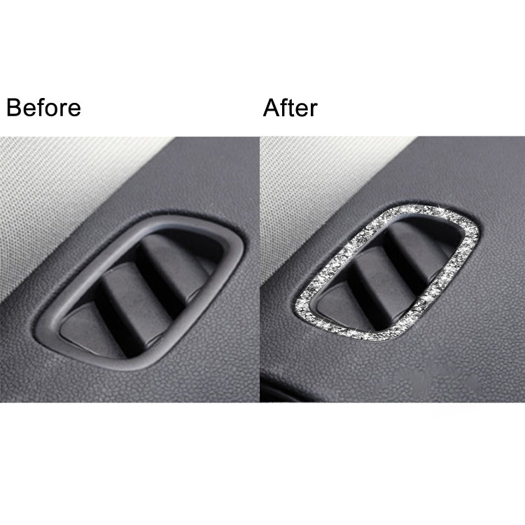 For BMW Mini F60 Car Air Outlet Frame Diamond Decoration Sticker by buy2fix