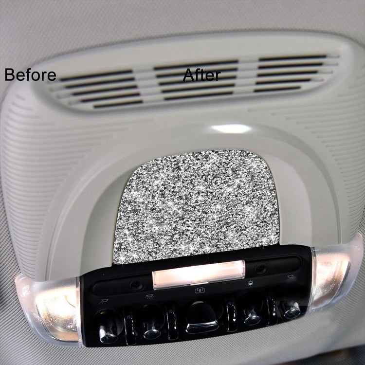 For BMW Mini F55 / F56 / F60 Car Reading Light Panel Diamond Decoration Sticker by buy2fix