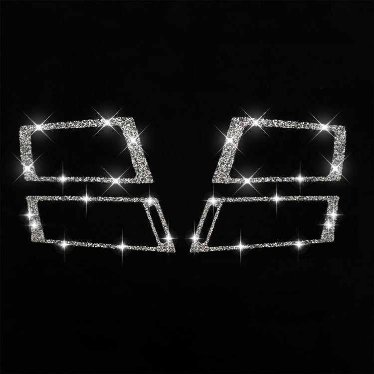 For BMW X5 E70 / X6 E71 2008-2013 Car Side Air Outlet Diamond Decoration Sticker, Left and Right Drive by buy2fix