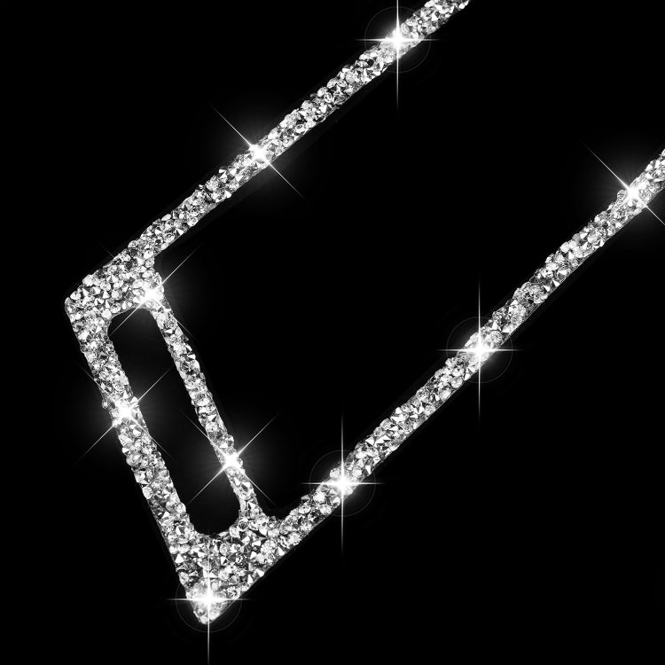 For BMW X5 E70 / X6 E71 2008-2013 Car Side Air Outlet Diamond Decoration Sticker, Left and Right Drive by buy2fix