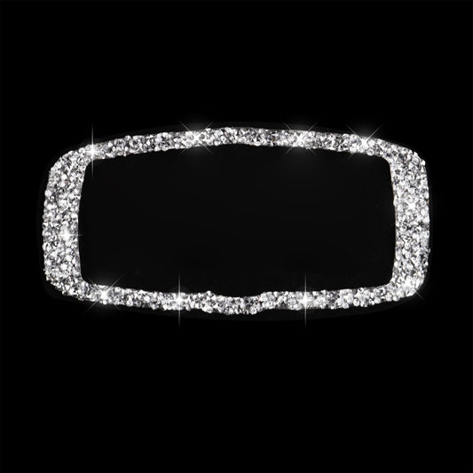 For BMW X5 E70 / X6 E71 2008-2013 Car Headlight Switch Frame Diamond Decoration Sticker, Left and Right Drive by buy2fix