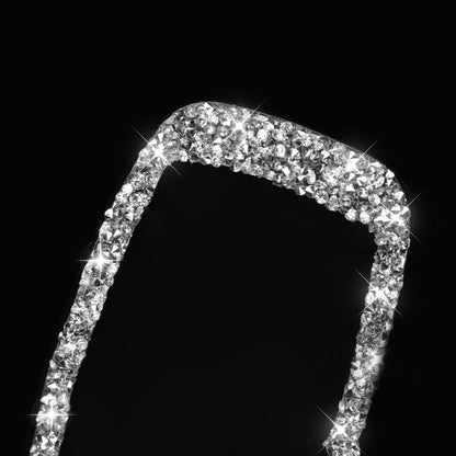 For BMW X5 E70 / X6 E71 2008-2013 Car Headlight Switch Frame Diamond Decoration Sticker, Left and Right Drive by buy2fix