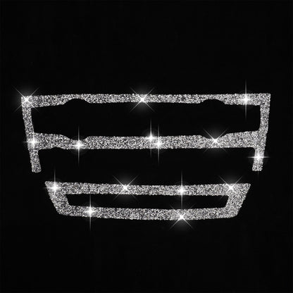 For BMW X5 E70 2008-2013 / X6 E71 2009-2014 Car Air Conditioner Set Diamond Decoration Sticker, Left and Right Drive by buy2fix