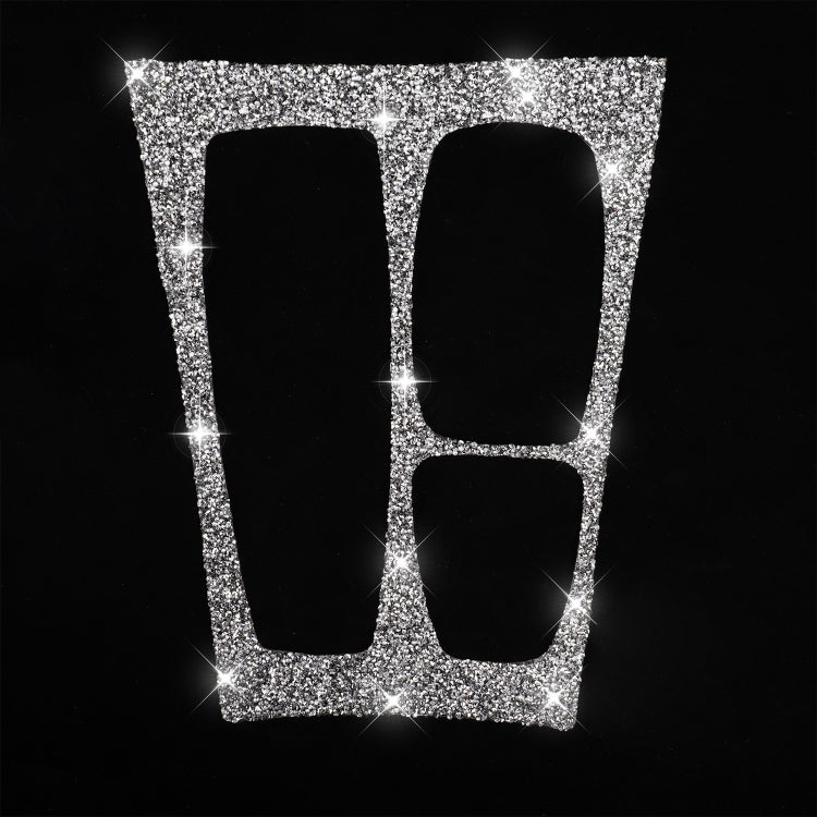 For BMW X5 E70 2008-2013 / X6 E71 2009-2014 Car Gear Panel Diamond Decoration Sticker, High Configuration Left Drive by buy2fix