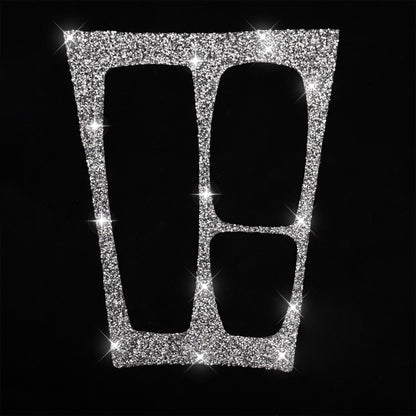 For BMW X5 E70 2008-2013 / X6 E71 2009-2014 Car Gear Panel Diamond Decoration Sticker, High Configuration Left Drive by buy2fix