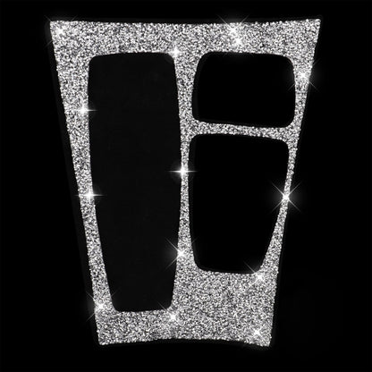 For BMW X5 E70 2008-2013 / X6 E71 2009-2014 Car Gear Panel Diamond Decoration Sticker, Low Configuration Left Drive by buy2fix