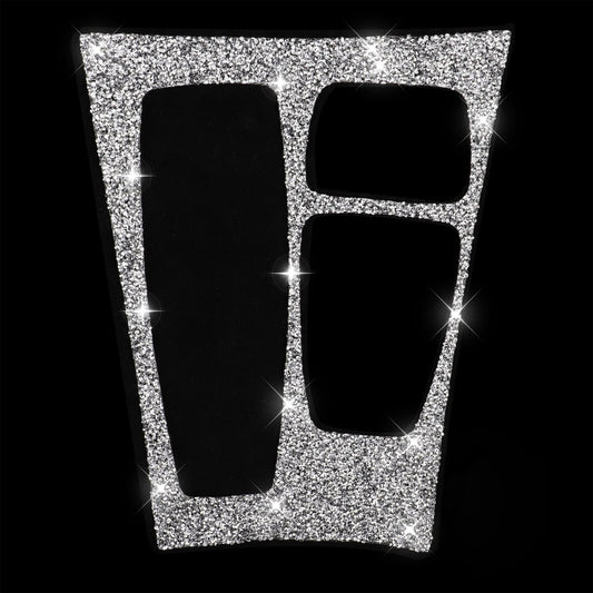 For BMW X5 E70 2008-2013 / X6 E71 2009-2014 Car Gear Panel Diamond Decoration Sticker, Low Configuration Left Drive by buy2fix