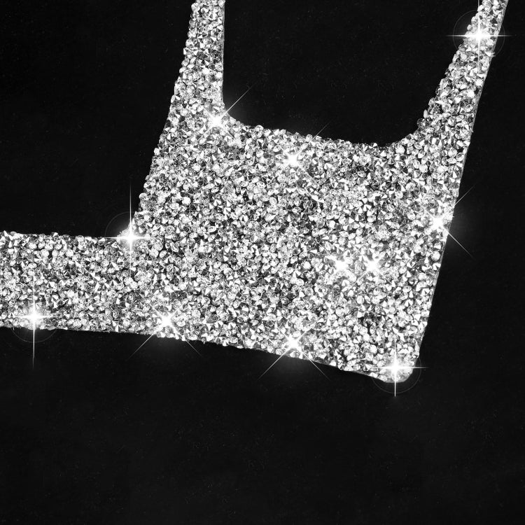 For BMW X5 E70 2008-2013 / X6 E71 2009-2014 Car Gear Panel Diamond Decoration Sticker, Low Configuration Left Drive by buy2fix