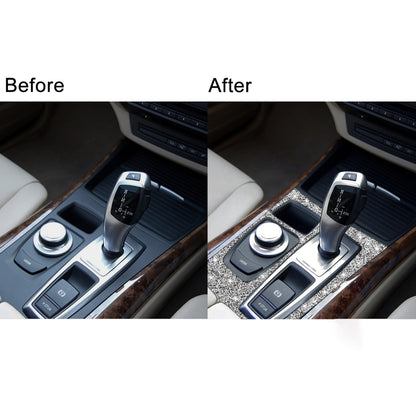 For BMW X5 E70 2008-2013 / X6 E71 2009-2014 Car Gear Panel Diamond Decoration Sticker, Low Configuration Right Drive by buy2fix