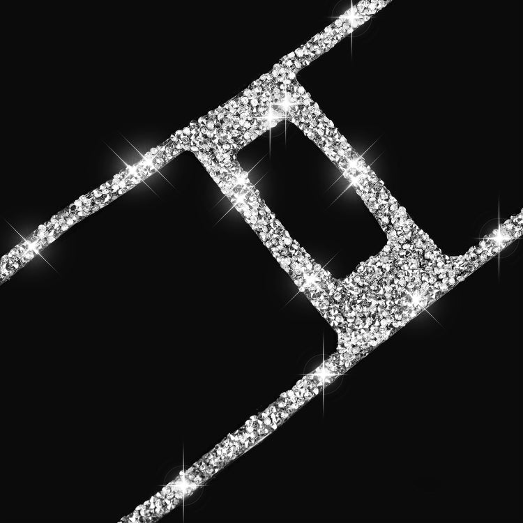 For BMW X5 E70 / X6 E71 2008-2013 Car Middle Air Outlet Diamond Decoration Sticker, Left and Right Drive by buy2fix