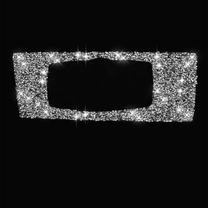 For BMW X5 E70 / X6 E71 2008-2013 Car Headlight Panel Diamond Decoration Sticker, Left Drive by buy2fix