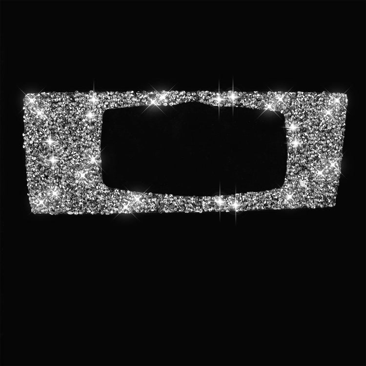 For BMW X5 E70 / X6 E71 2008-2013 Car Headlight Panel Diamond Decoration Sticker, Right Drive by buy2fix