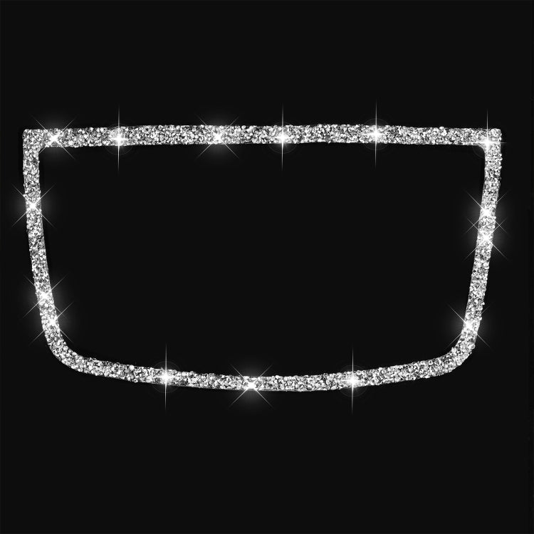 For BMW X5 E70 / X6 E71 2008-2013 Car Dashboard Horn Frame Diamond Decoration Sticker, Left and Right Drive by buy2fix