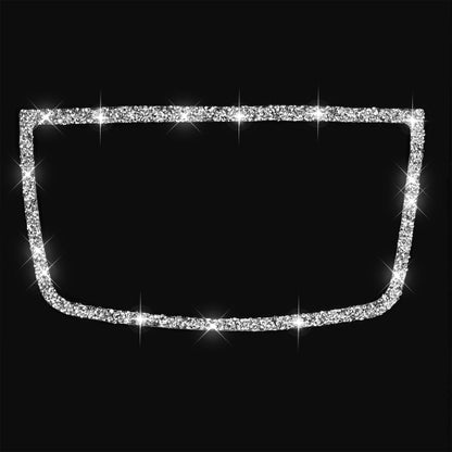 For BMW X5 E70 / X6 E71 2008-2013 Car Dashboard Horn Frame Diamond Decoration Sticker, Left and Right Drive by buy2fix