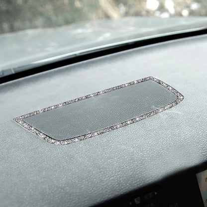 For BMW X5 E70 / X6 E71 2008-2013 Car Dashboard Horn Frame Diamond Decoration Sticker, Left and Right Drive by buy2fix