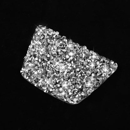 For BMW X5 E70 / X6 E71 2008-2013 Car Steering Wheel Diamond Decoration Sticker, Left and Right Drive by buy2fix