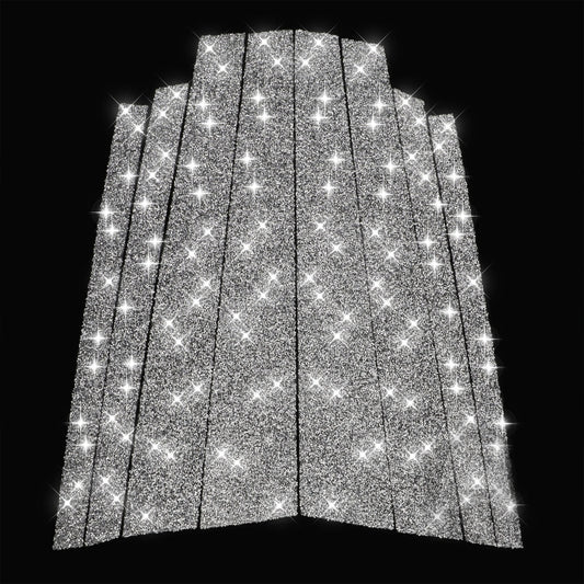 For BMW X5 E70 2008-2013 8pcs Car B-Pillar Diamond Decoration Sticker, Left and Right Drive by buy2fix