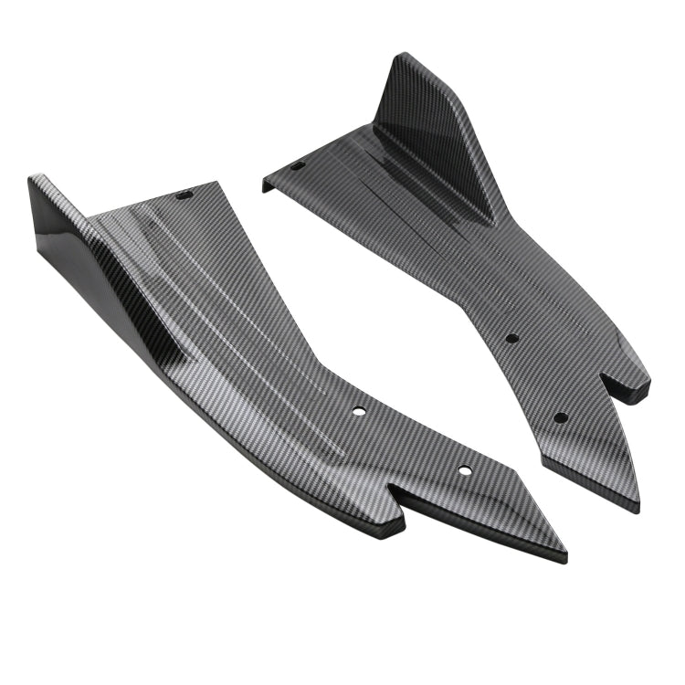 Car Universal Rear Corner Cover Rear Bumper Protective Corner Rear Lip Rear Shovel(Carbon Fiber) - Trunk & Bumper Accessories by buy2fix | Online Shopping UK | buy2fix