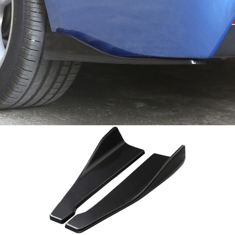 Car Universal Rear Corner Protection Plate Car Modified 48cm Rear Shovel(Black) - Trunk & Bumper Accessories by buy2fix | Online Shopping UK | buy2fix