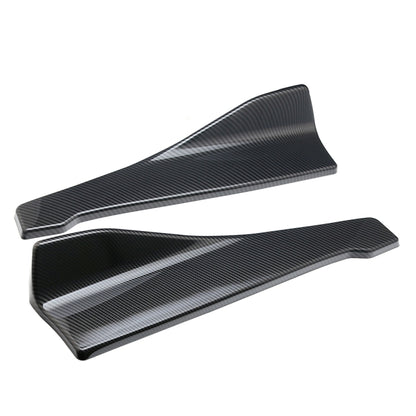 Car Universal Rear Corner Protection Plate Car Modified 48cm Rear Shovel(Carbon Fiber) - Trunk & Bumper Accessories by buy2fix | Online Shopping UK | buy2fix