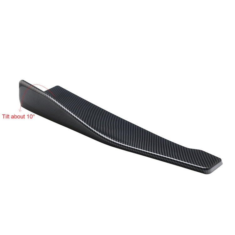 Car Universal Rear Corner Protection Plate Car Modified 48cm Rear Shovel(Carbon Fiber) - Trunk & Bumper Accessories by buy2fix | Online Shopping UK | buy2fix