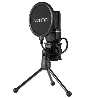 Yanmai SF-777W 2.4G Wireless Gaming Desktop Microphone with RGB Light & Blowout Net by Yanmai