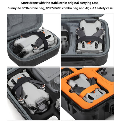 For DJI Mini 4 Pro Sunnylife SJ711 Blade Holder Fixed Propeller Fixer Guard(Black) by Sunnylife