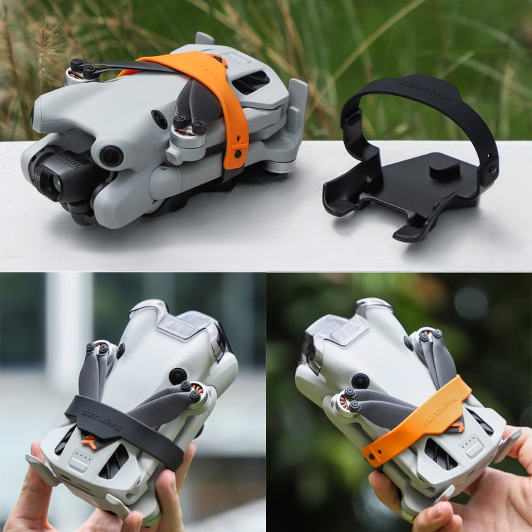 For DJI Mini 4 Pro Sunnylife SJ711 Blade Holder Fixed Propeller Fixer Guard(Black) by Sunnylife