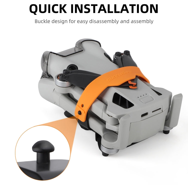 For DJI Mini 4 Pro Sunnylife SJ711 Blade Holder Fixed Propeller Fixer Guard(Black) by Sunnylife