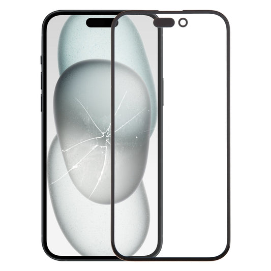 For iPhone 15 Front Screen Outer Glass Lens with OCA Optically Clear Adhesive - LCD Related Parts by buy2fix | Online Shopping UK | buy2fix