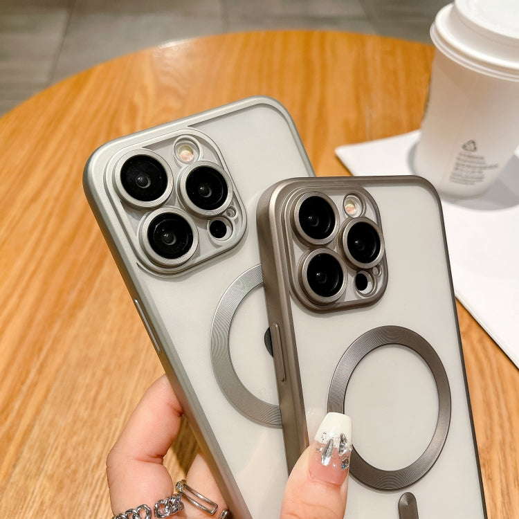 For iPhone 11 Pro Max MagSafe Magnetic Frosted TPU Phone Case(Green) - iPhone 11 Pro Max Cases by buy2fix | Online Shopping UK | buy2fix