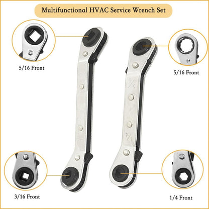 15pcs / Set Air Conditioning Valve Core Disassembly Tool with Rrepair Wrench & Valve Core - Air Conditioning System by buy2fix | Online Shopping UK | buy2fix